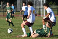 Southwick boys soccer falls to Lenox, 2-0