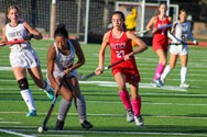 Newton North field hockey fends off late rush to upset Natick