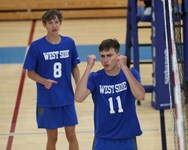 West Springfield boys volleyball delivers Frontier’s first loss with 3-0 victory over the Red Hawks
