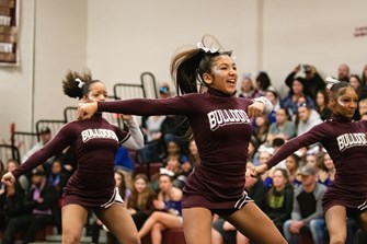 Photos: Local teams participate in Central/West Regional Cheerleading Championship