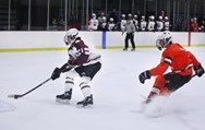 Play on both sides of the puck lead Agawam boys hockey past Amherst, 5-2