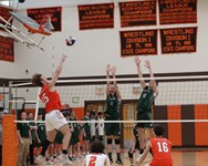 No. 2 Agawam boys volleyball survives furious comeback attempt, defeats No. 3 Minnechaug in five-set thriller, advances to WMass Class B final (photos/video)