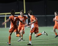 Jayden Montagna’s hat trick leads No. 5 Agawam boys soccer past No. 28 Ashland in Div. II state tournament 