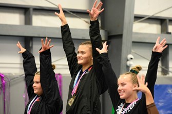 Westfield’s Annika Van Oostveen wins All-Around title at WMass gymnastics championships