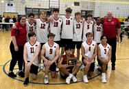 Frontier boys volleyball resilient in 3-1 victory, earn second straight WMass Class C title 