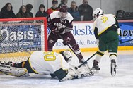 Anthony Torchia’s hat trick guides Easthampton boys hockey past Southwick