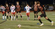 No. 1 South Hadley boys soccer beats No. 5 Frontier through snowstorm, 2-1, after OT in Div. IV state semifinal