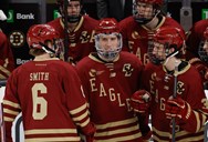 Amherst native Ryan Leonard earns National Men’s Hockey Player of the Month