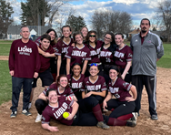Ludlow softball’s Maddi Sunderland records strikeout No. 200 in 15-3 victory over Mount Everett