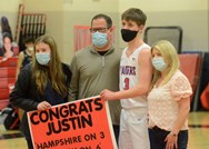 Justin Forest scores 1,000th point, leads Hampshire to overtime win against Northampton (photos/video)