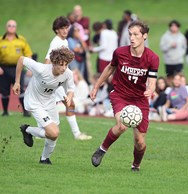 No. 20 Amherst’s postseason run comes to an end against No. 21 Canton in Division II boys soccer state quarterfinals
