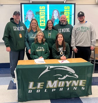 Chicopee Comp’s Taryn Carriveau, Kaitlyn Gilhooly sign NLI to play soccer at Le Moyne