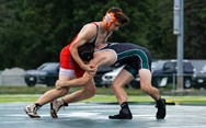 Minnechaug wrestling defeats Agawam outside under the lights at home, 54-6 (photos) 