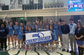 Medfield girls volleyball exacts revenge, sweeps Weston to claim Div. III state title