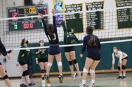 No. 30 Southwick girls volleyball defeats No. 35 Calvary Chapel Academy in straight sets, advances to Div. V first round (31 photos) 