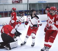 CJ Watroba scores twice as No. 8 Pope Francis boys hockey storms past No. 25 Waltham, 6-1, in Division I State Tournament