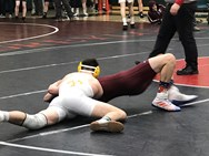 Wrestlers react to winning Western Massachusetts Division III titles