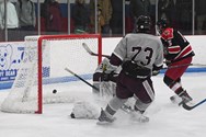 William Mitus’ first career goals help Ludlow boys hockey earn tie against Westfield