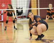 South Hadley girls volleyball battles to edge Sabis in 3-2 match