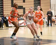Agawam girls basketball narrowly defeats Westfield on the road, 34-32