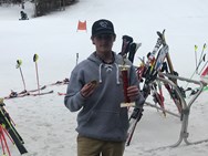 St. Mary’s Jack Masciadrelli wins PVIAC boys alpine skiing championship