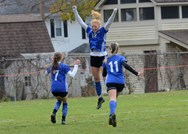 Madalyn Theriault’s five-goal performance puts No. 3 Palmer girls soccer over No. 15 Carver, into D-V championship