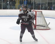 Ludlow boys hockey’s Ben Corbin scores 100th career point during loss to Agawam