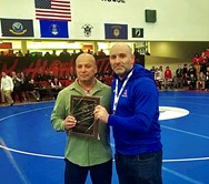 Southwick wrestling’s Ed Martinez inducted into Massachusetts Coaches Hall of Fame